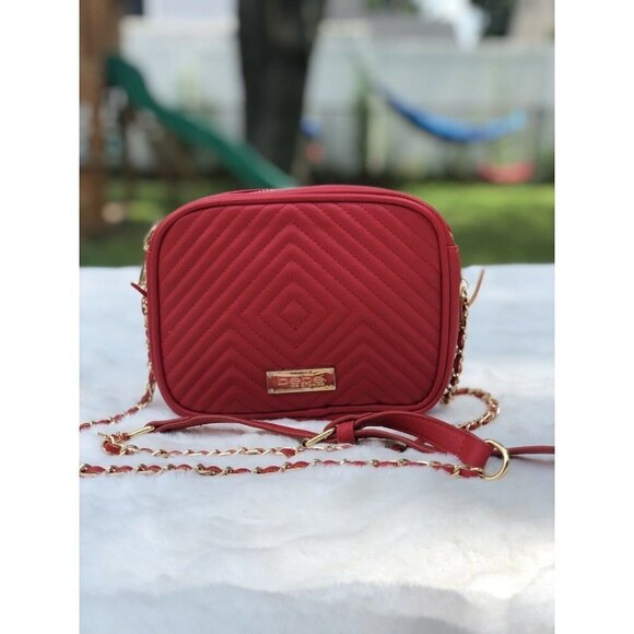 Bebe Red Crossbody Bag Women Small Size - Picture 1 of 1